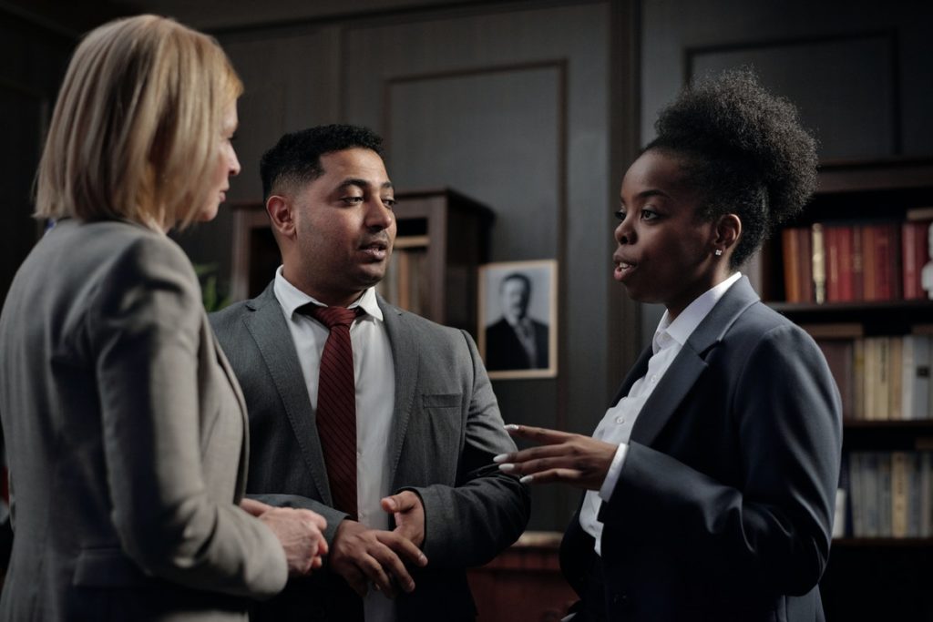 lawyers' discussion