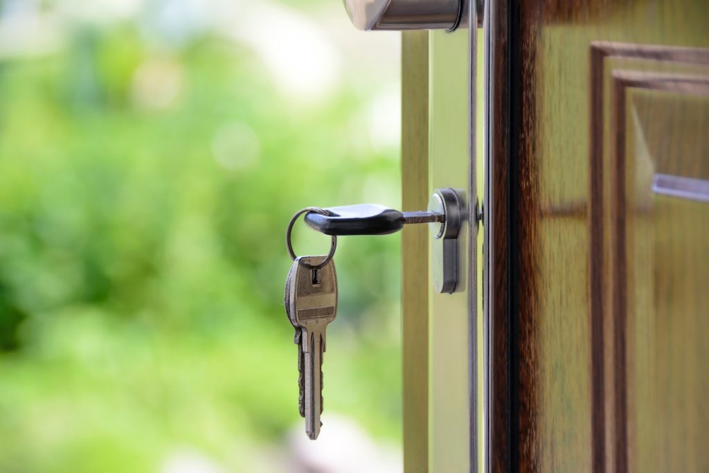 secured house